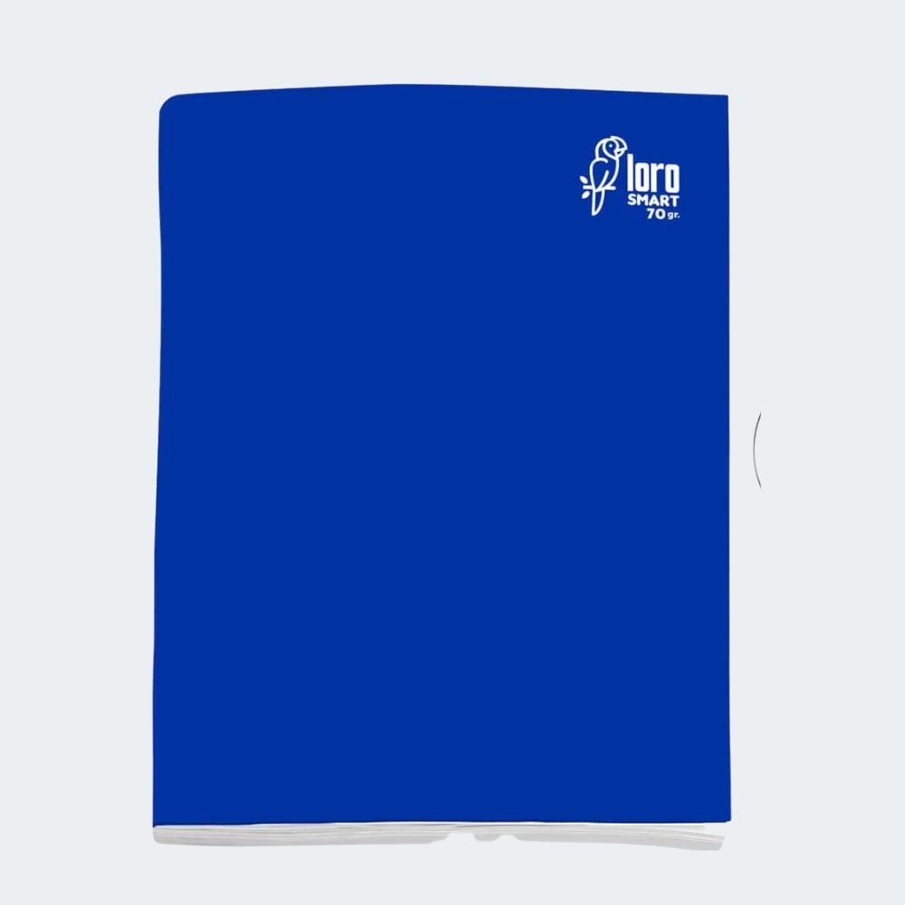 Cuaderno Loro rayado