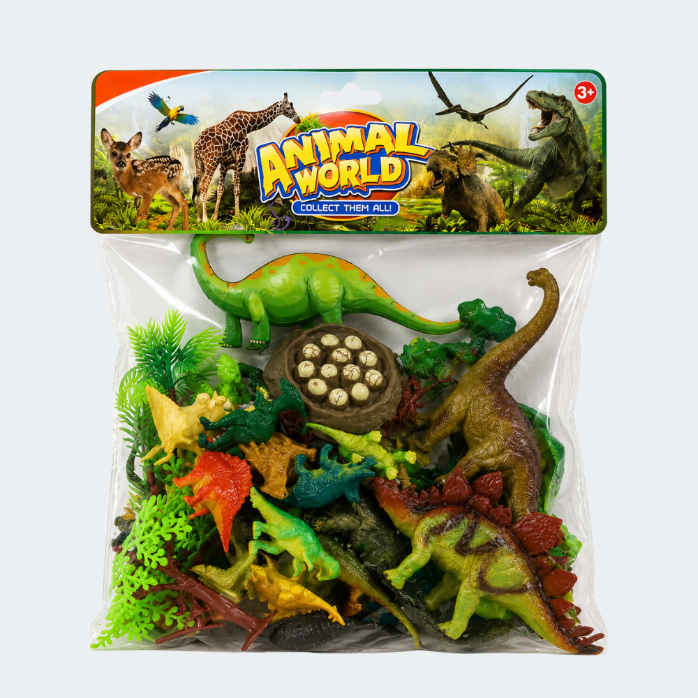Set de Dinosaurios con Accesorios