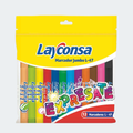 Marcadores Layconsa Jumbo Expresate x12
