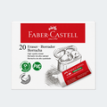 Borrador Faber-Castell Blanco x20