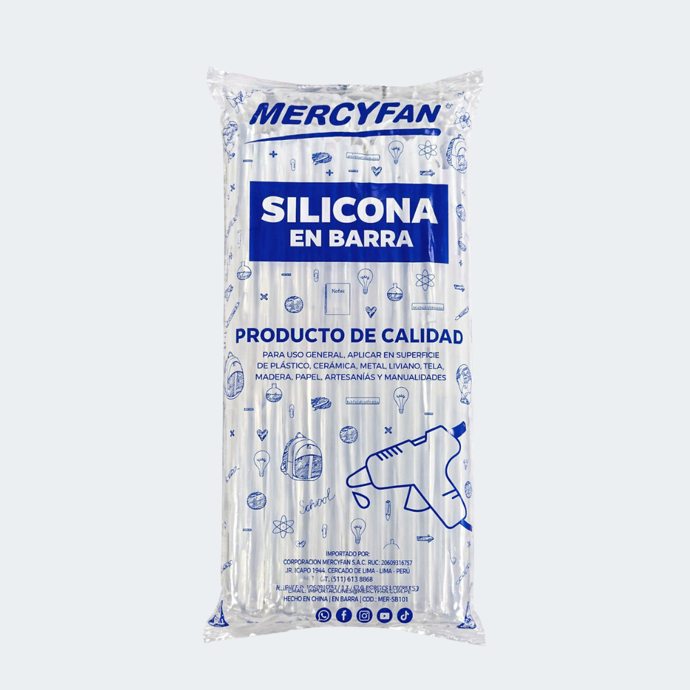 Silicona en barra delgada Mercyfan