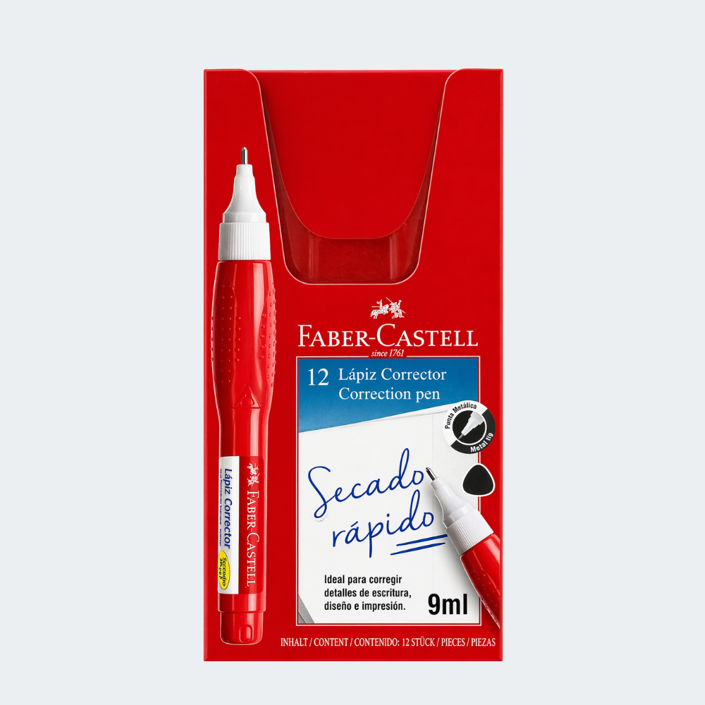Lápiz Corrector Faber-Castell 9 ml