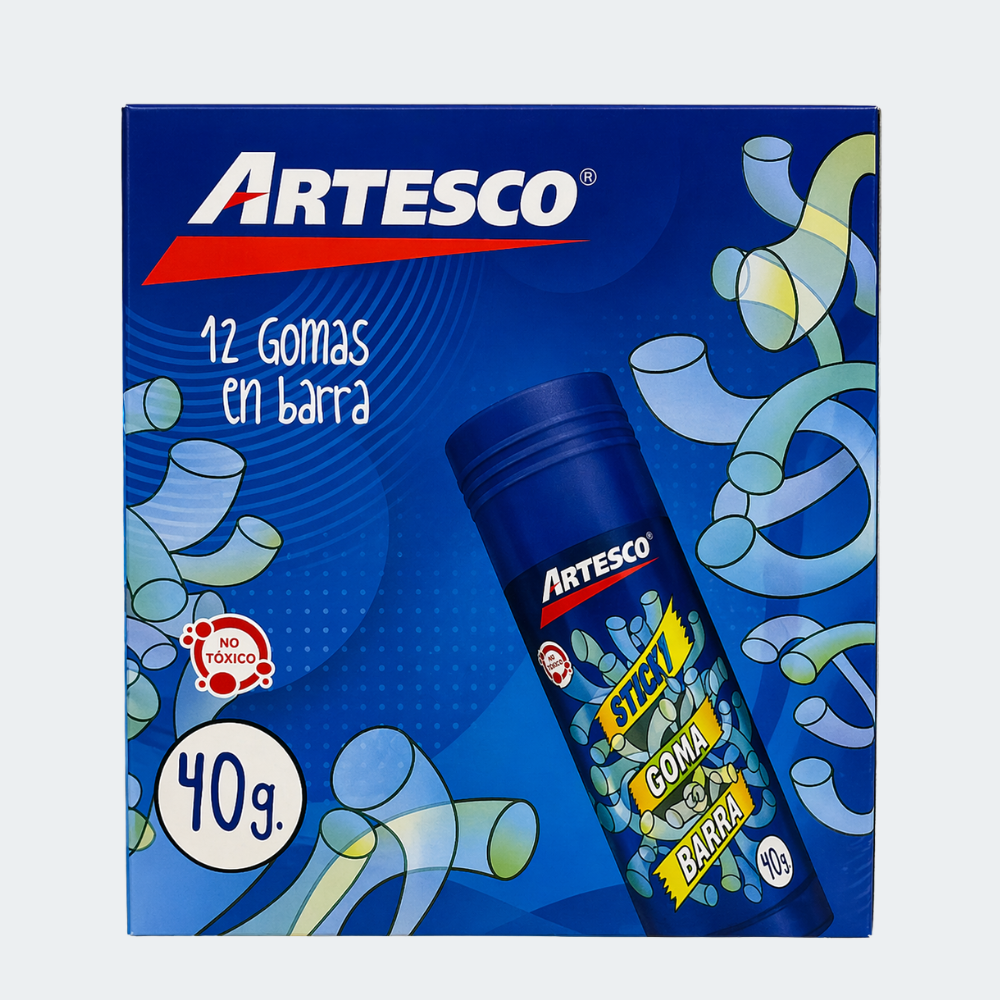 Goma en Barra Artesco 40 g x12