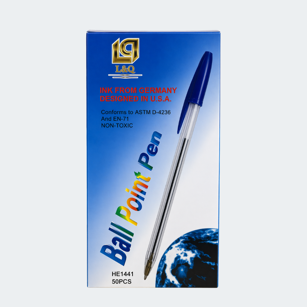 Lapicero Ball Point Pen Azul x50