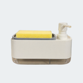 Dispensador de Jabón con Porta Esponja
