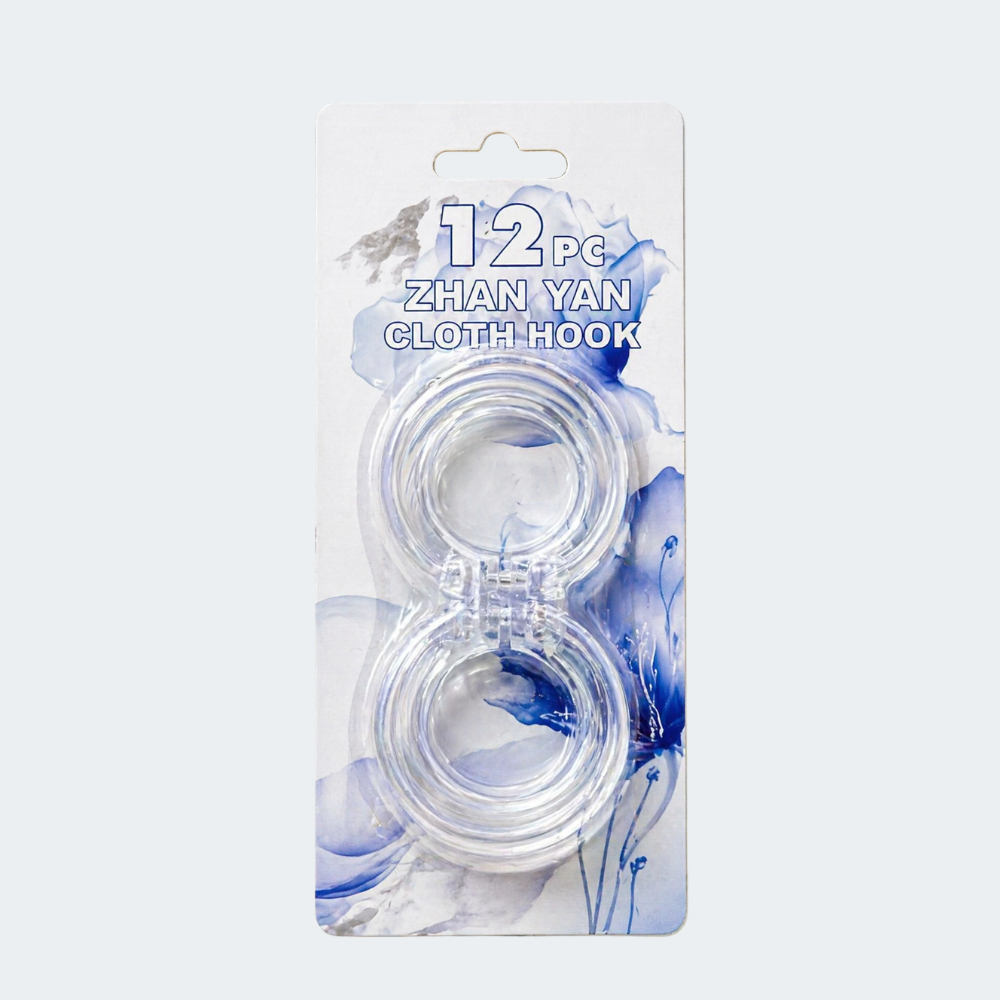 Sujetadores Transparentes Para Cortina X12