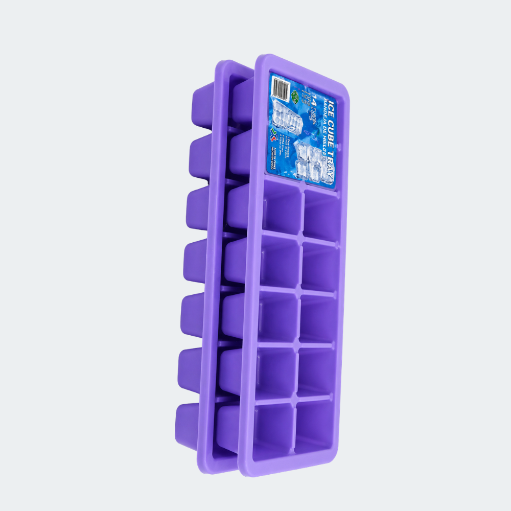Molde Para Cubos De Hielo X2