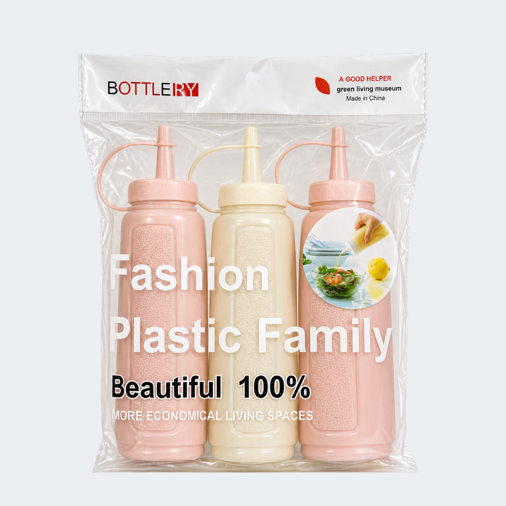 Botellas Dispensadoras Plásticas X3