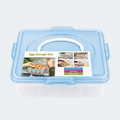 Organizador Para 32 Huevos Con Tapa