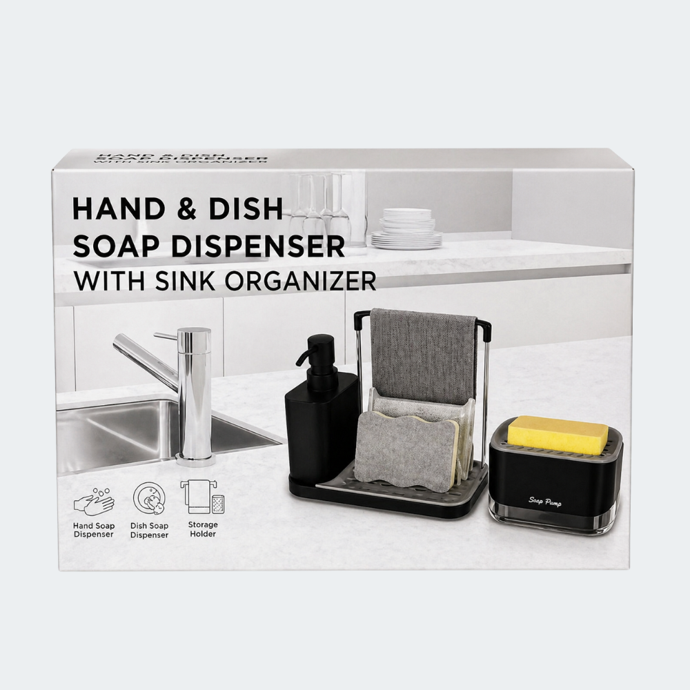 Set Organizador De Jabón Para Cocina