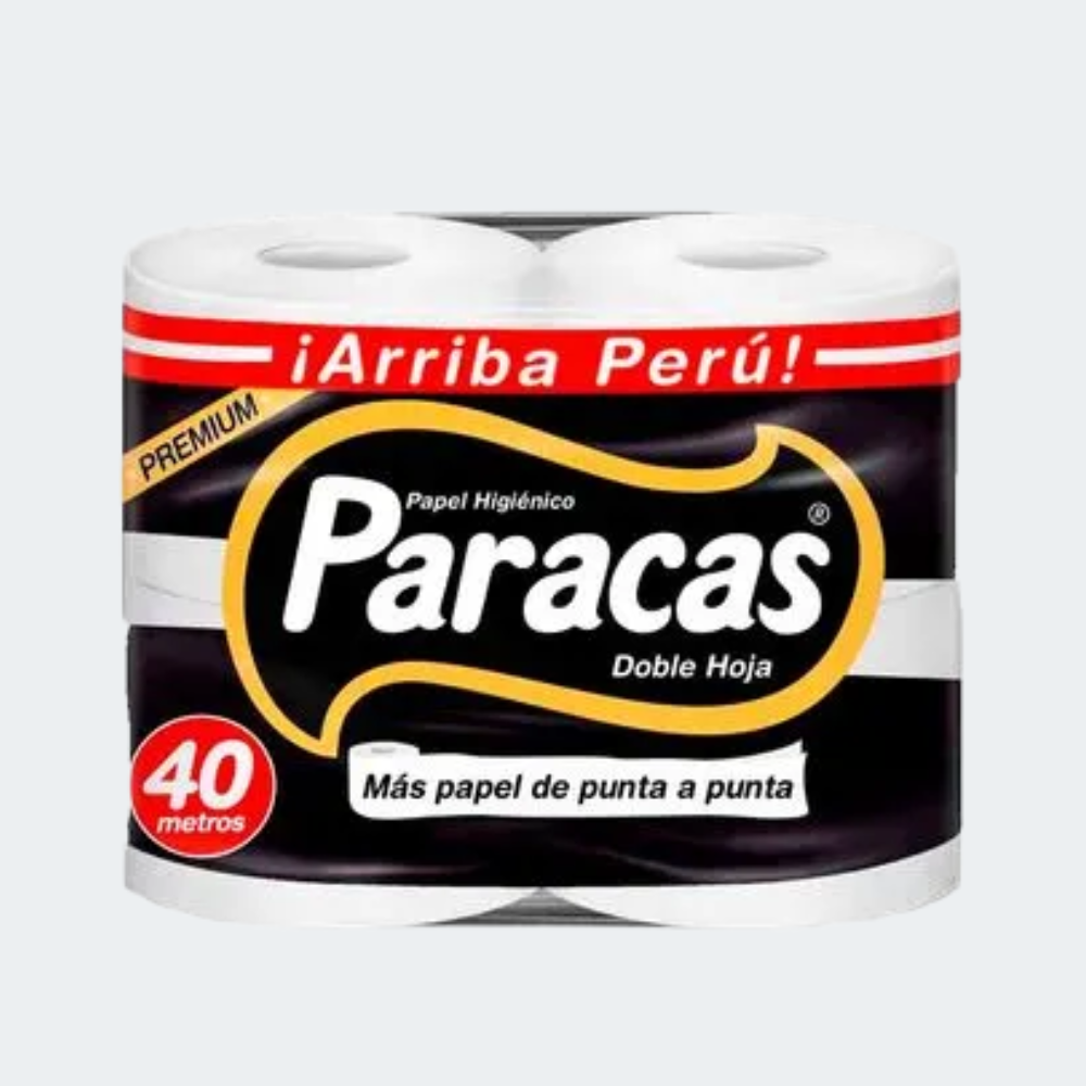 Papel Higiénico Paracas Doble Hoja 4 Rollos