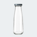 Botella De Vidrio 600ml Con Tapa