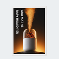 Humidificador Volcán LED 300ml