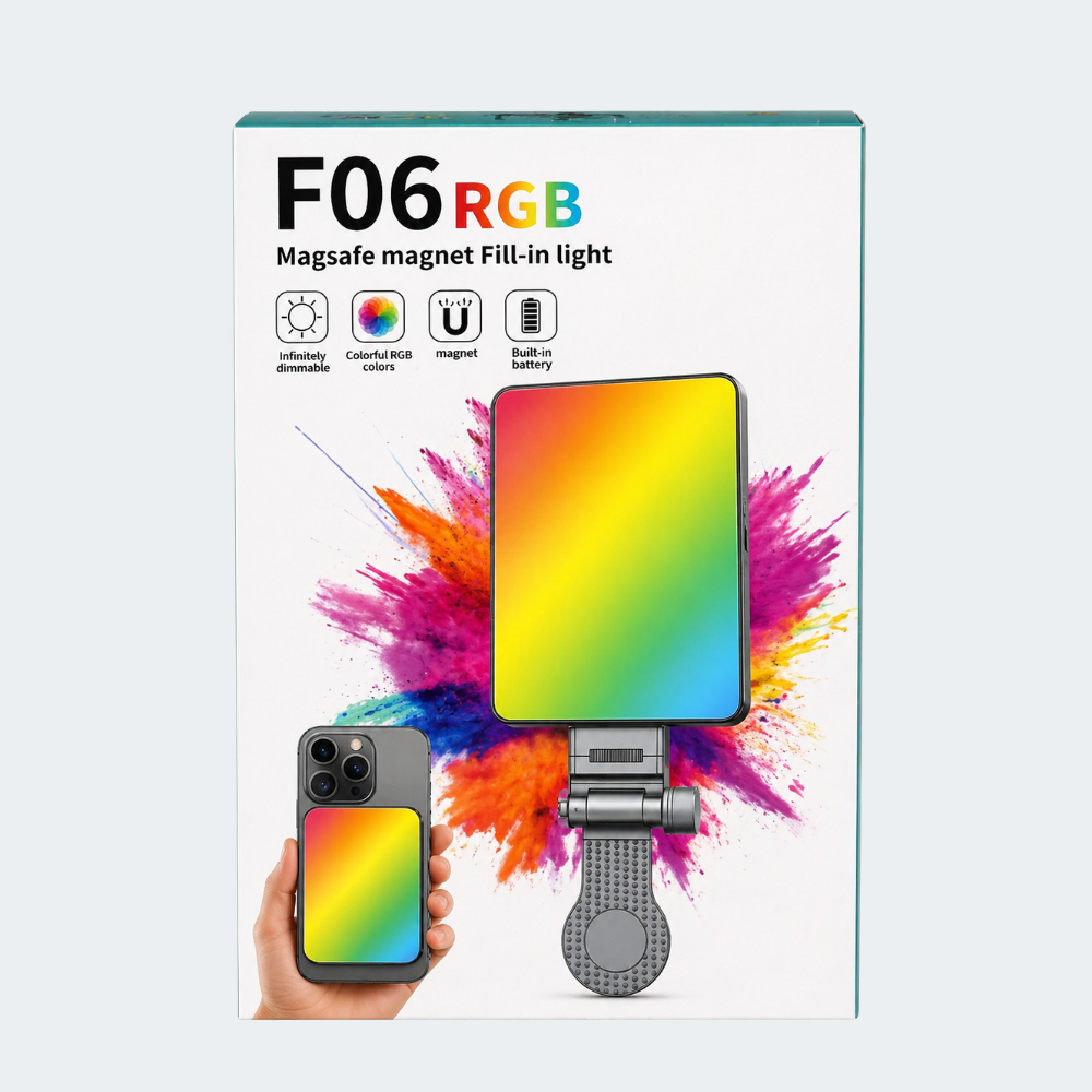 Luz Selfie Magnética RGB