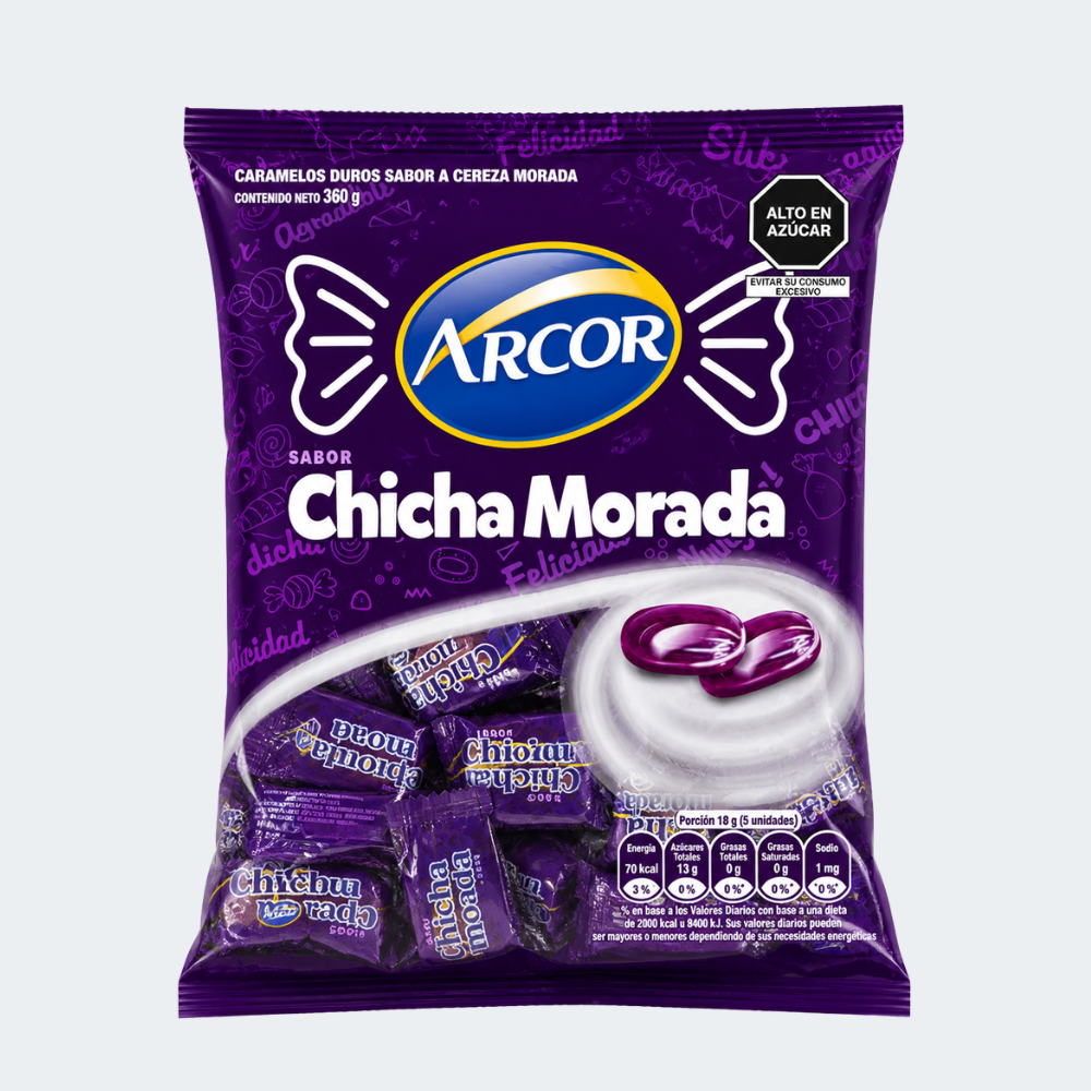 Caramelos Arcor Sabor Chicha Morada