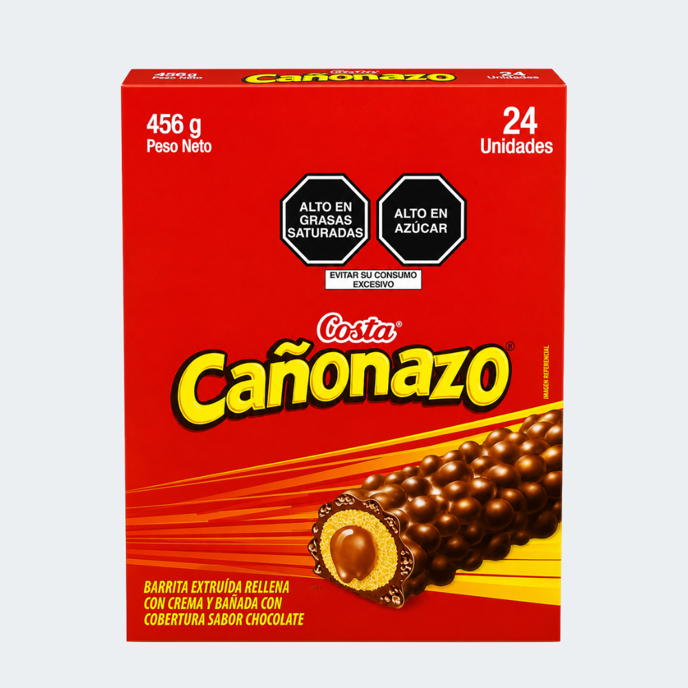 Barras Costa Cañonazo Chocolate