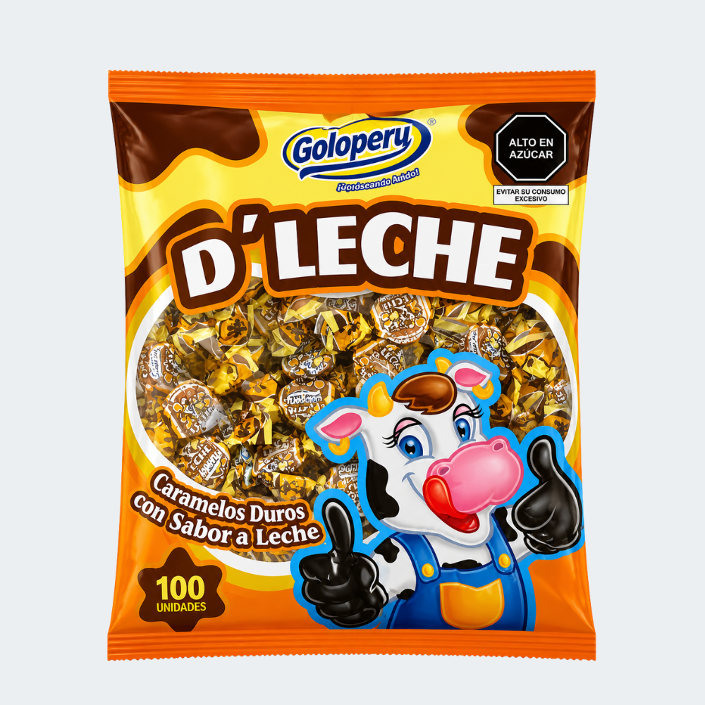 Caramelos Goloperu D’Leche x100