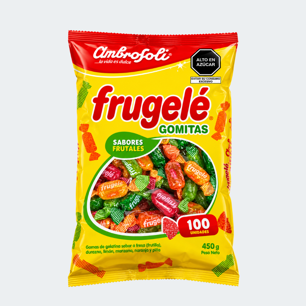 Frugelé Gomitas Sabores Frutales x100