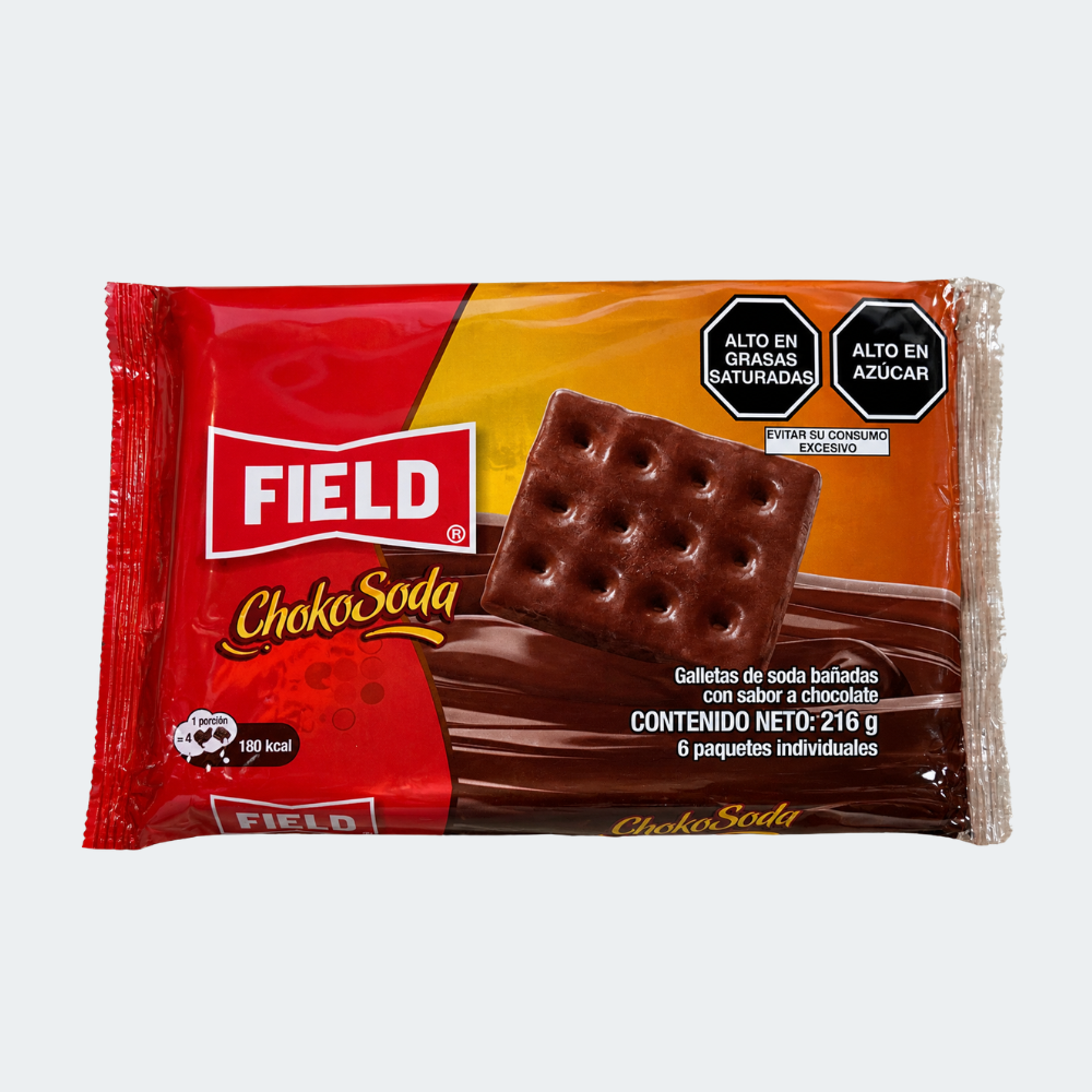 Choko Soda Galletas x6