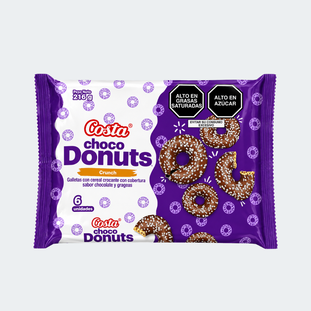 Choco Donuts Crunch x6