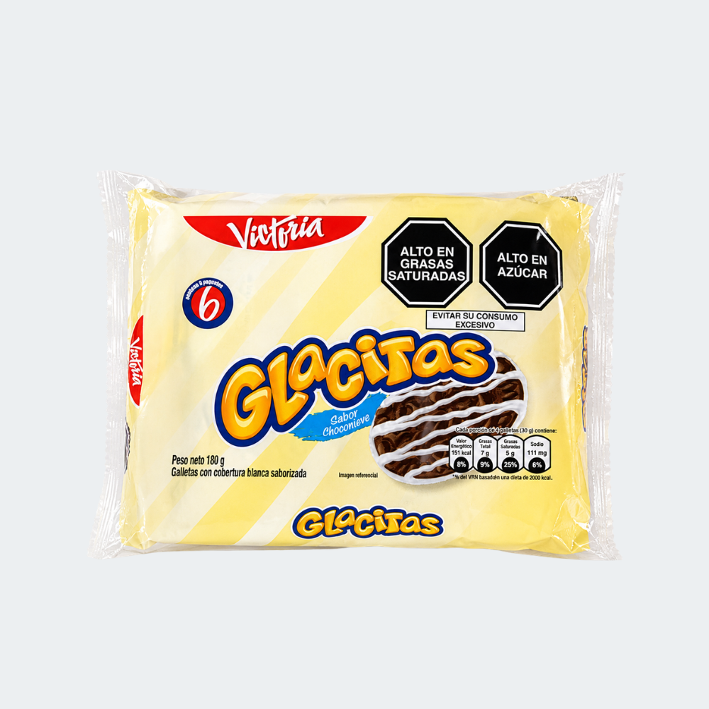 Galletas Glacitas Sabor Choconieve x6