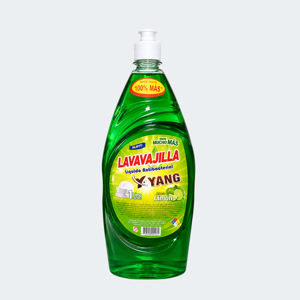 Lavavajilla Yang Limón 1L