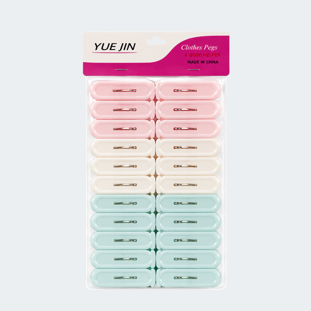 Set De Ganchos Para Ropa De Colores