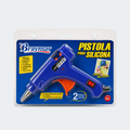 Pistola De Silicona 20W Con 2 Barras De Silicona