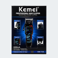 Máquina Cortadora De Cabello Kemei Inalámbrica