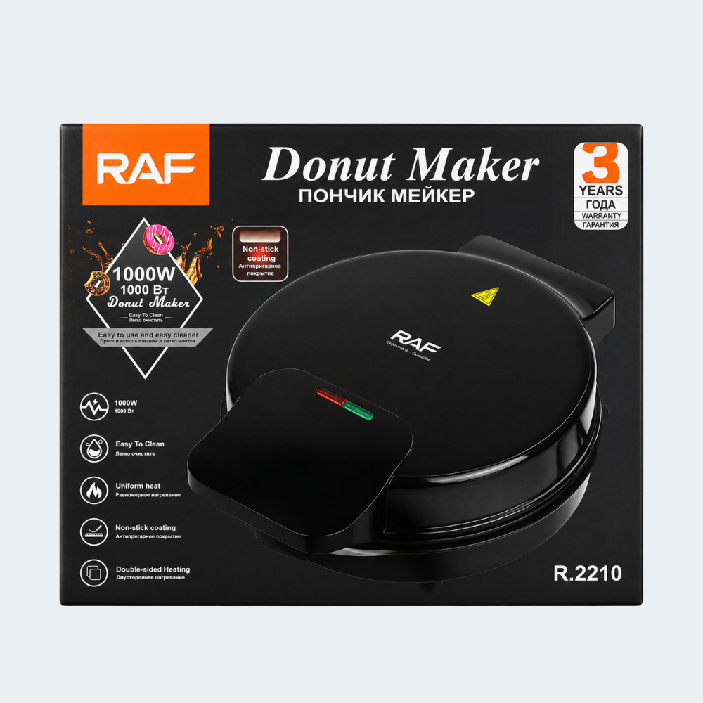 Máquina Para Donas RAF Antiadherente