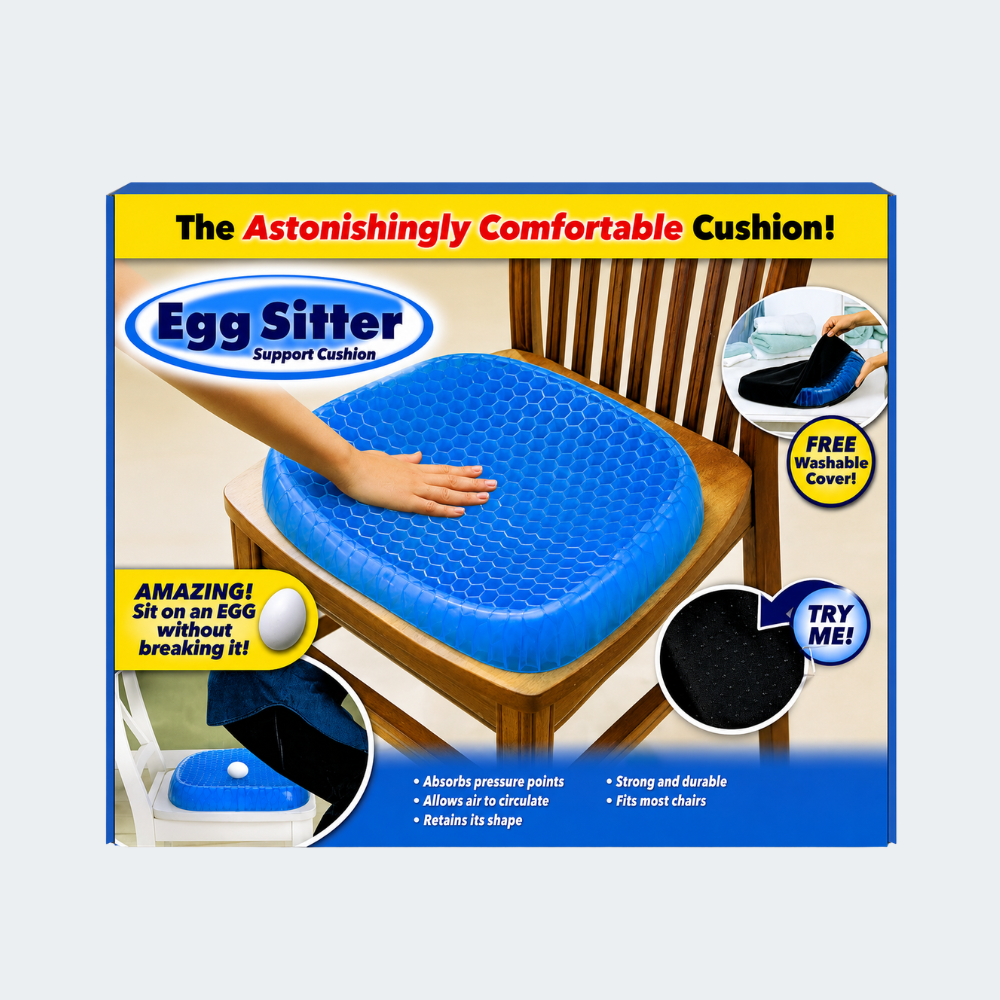 Cojín Ortopédico de Gel Egg Sitter Antideslizante