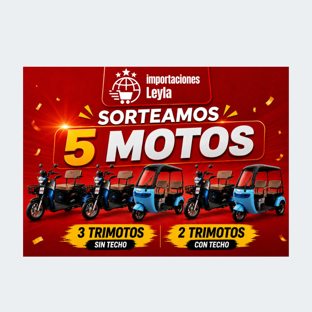 Ticket Oficial Sorteo 5 Motos Importaciones Leyla