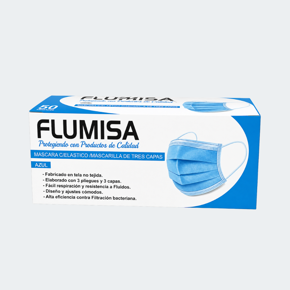 Mascarilla Flumisa 50 unidades