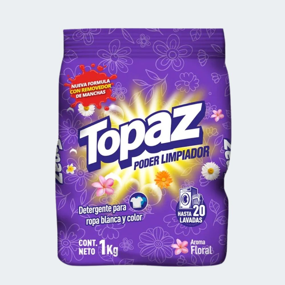 Detergente Topaz Floral 1 kg