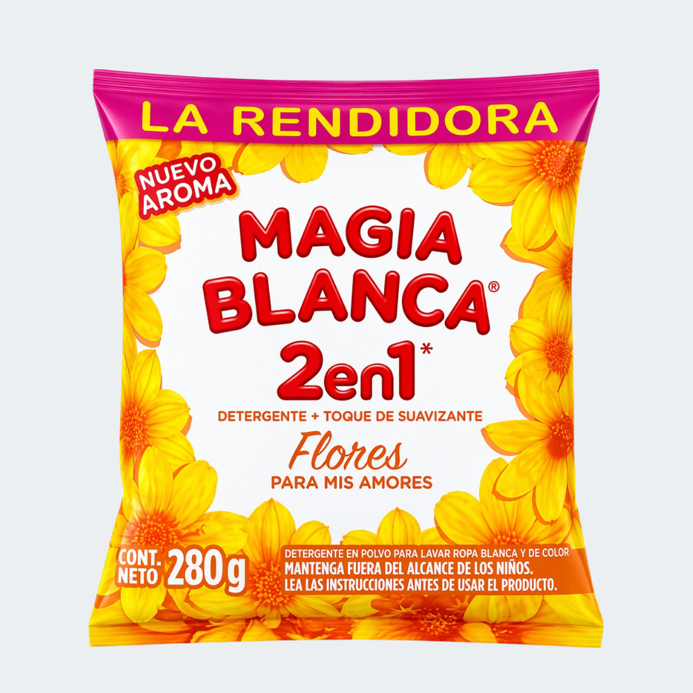 Detergente Magia Blanca 2 en 1 280 g