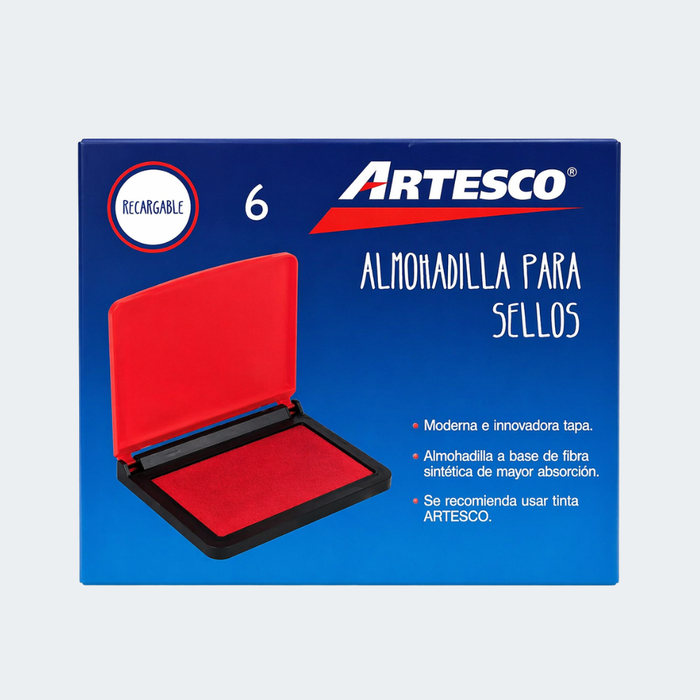 Almohadilla para Sellos Artesco N° 6