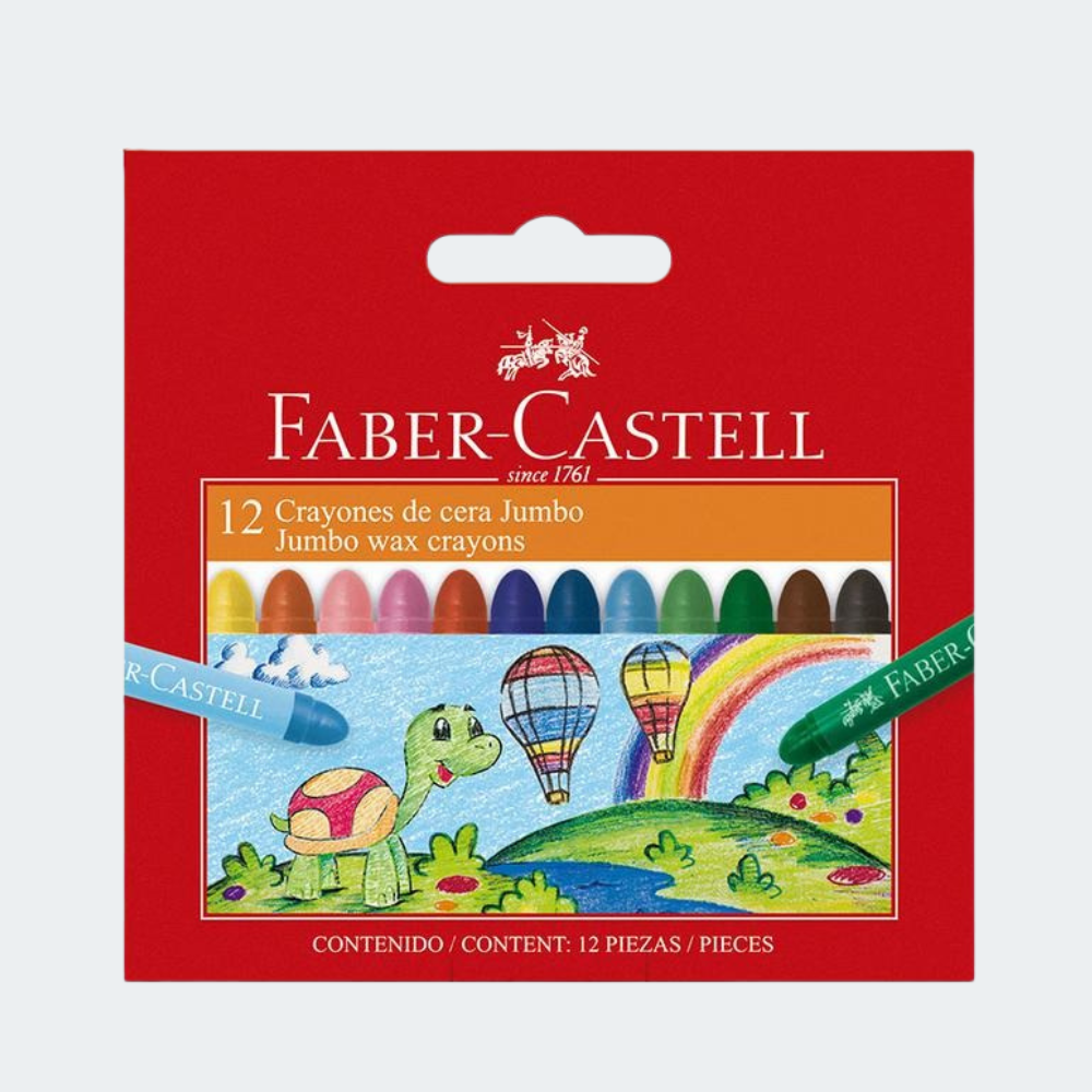 Crayones Jumbo Faber-Castell x12