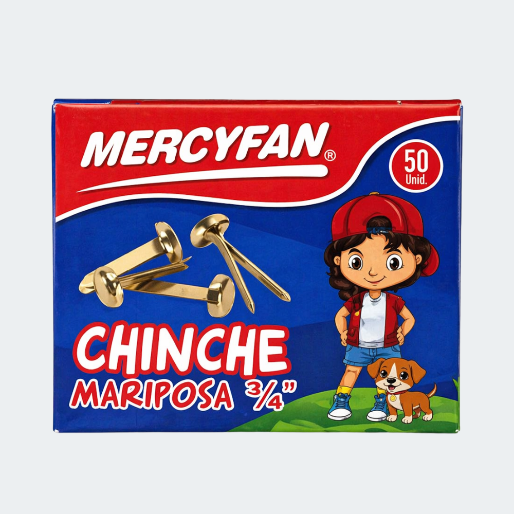 Chinches Mariposa Mercyfan 3/4"