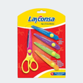 Tijera Layconsa para manualidades diseño creativo