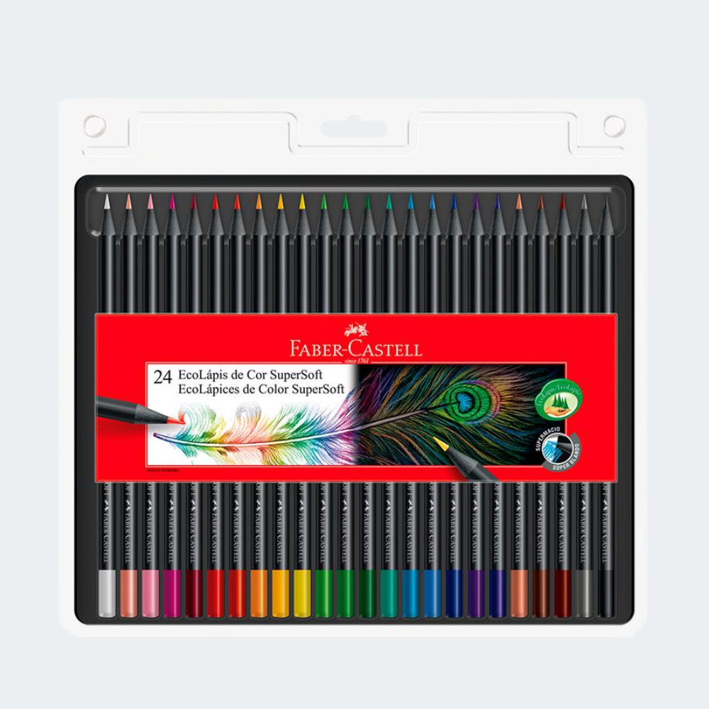 Colores Faber-Castell SuperSoft x24