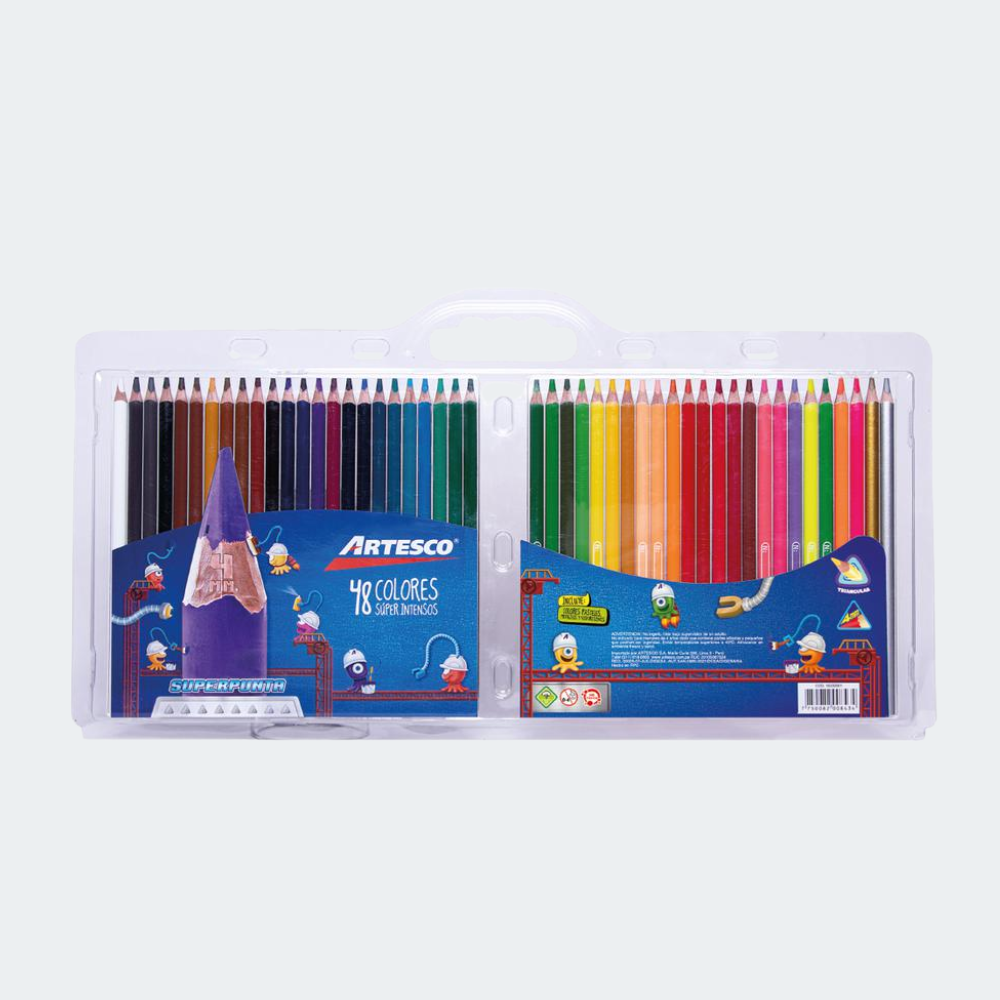 Colores Artesco Superintensos x48