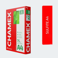 Hojas bond A4 500 hojas CHAMEX