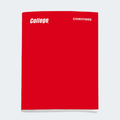 Cuaderno College triple max chikitines escarchado