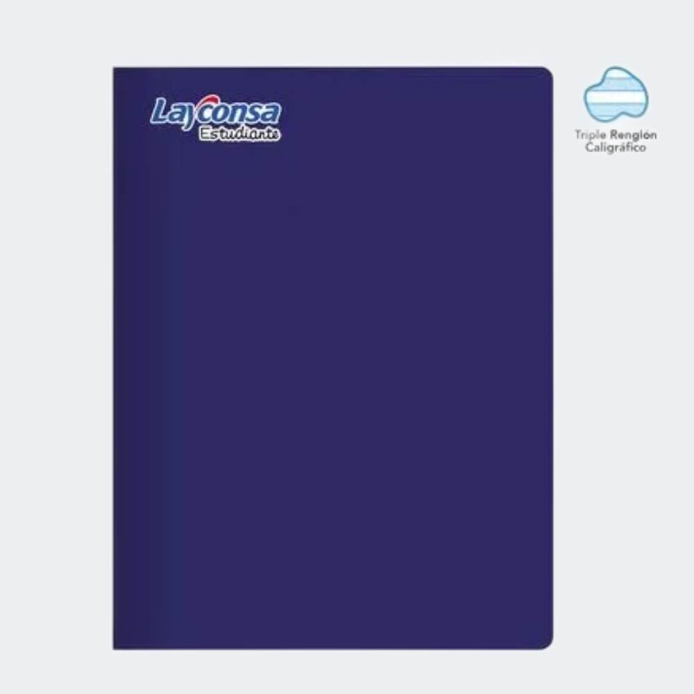 Cuaderno Layconsa triple renglon caligrafico