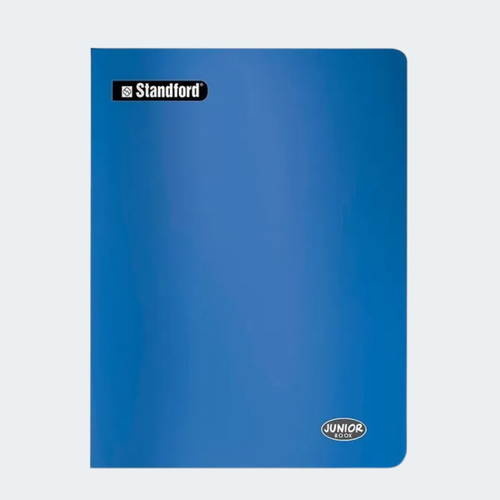 Cuaderno Standford triple renglón escarchado